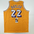 autographed-signed-elgin-baylor-los-angeles-la-yellow-basketball-jersey-jsa-coa