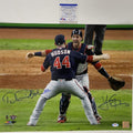 autographed-signed-daniel-hudson-yan-gomes-dual-2019-world-series-washington-nationals-final-out-16x20-baseball-photo-psa-dna-coa