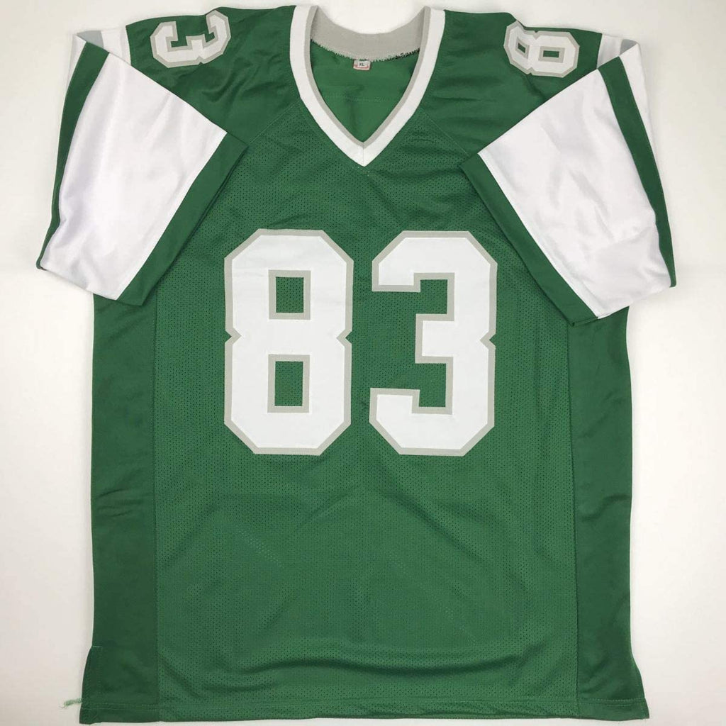 autographed-signed-vince-papale-philadelphia-green-football-jersey-jsa-coa