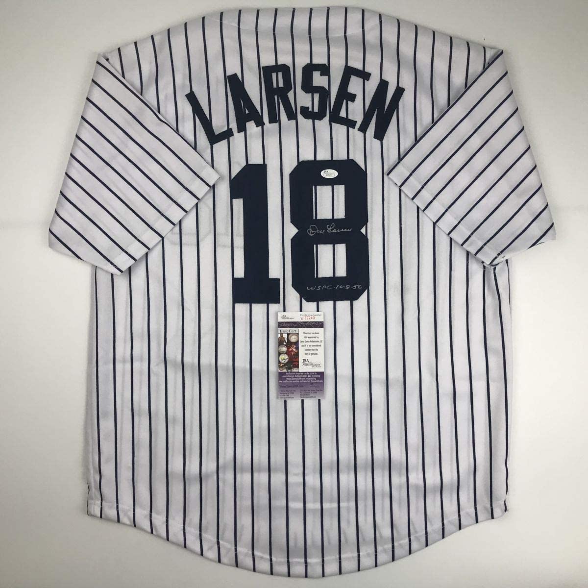 autographed-signed-don-larsen-new-york-pinstripe-baseball-jersey-jsa-coa