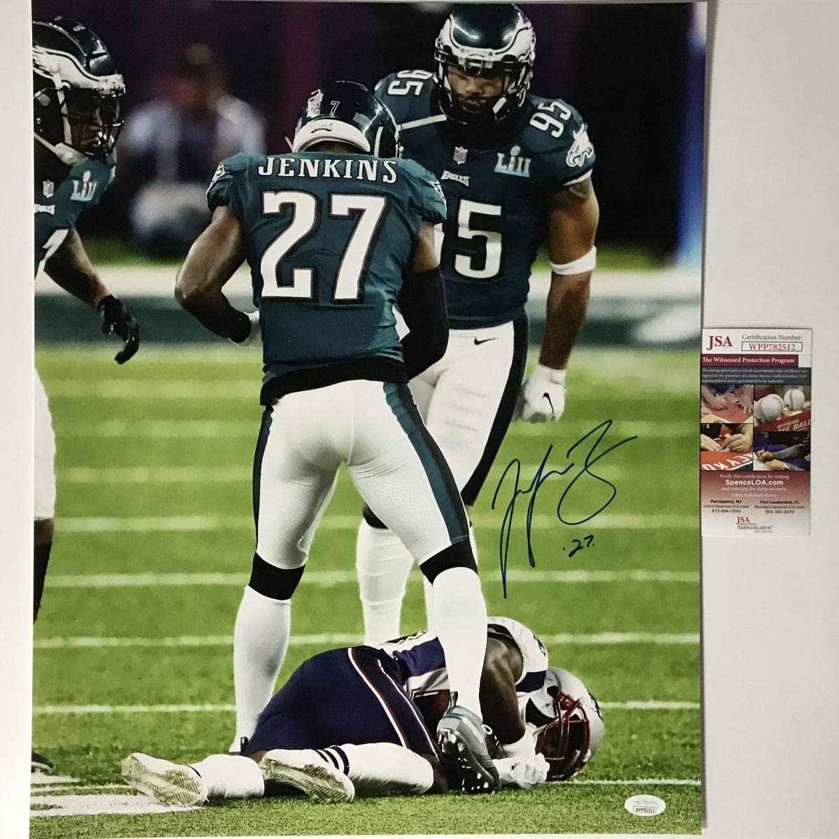 autographed-signed-malcolm-jenkins-philadelphia-eagles-super-bowl-lii-52-hit-champions-16x20-football-photo-jsa-coa-1