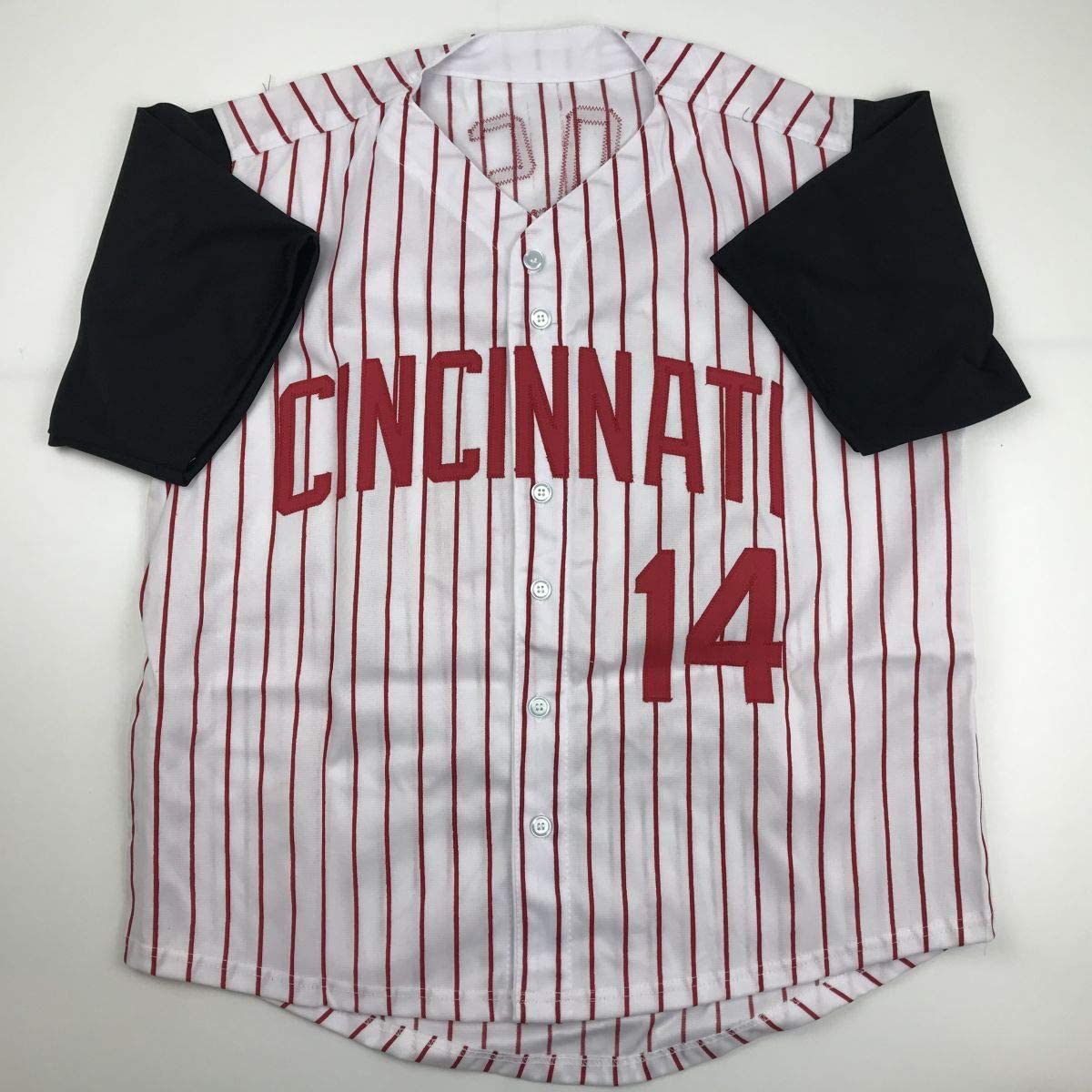 autographed-signed-pete-rose-cincinnati-pinstripe-baseball-jersey-jsa-coa