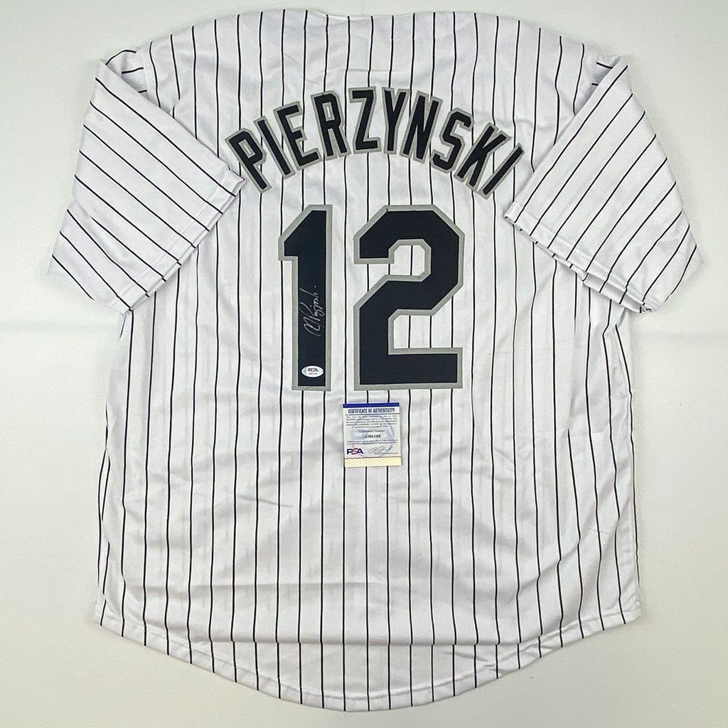 autographed-signed-aj-a-j-pierzynski-chicago-pinstripe-baseball-jersey-psa-dna-coa