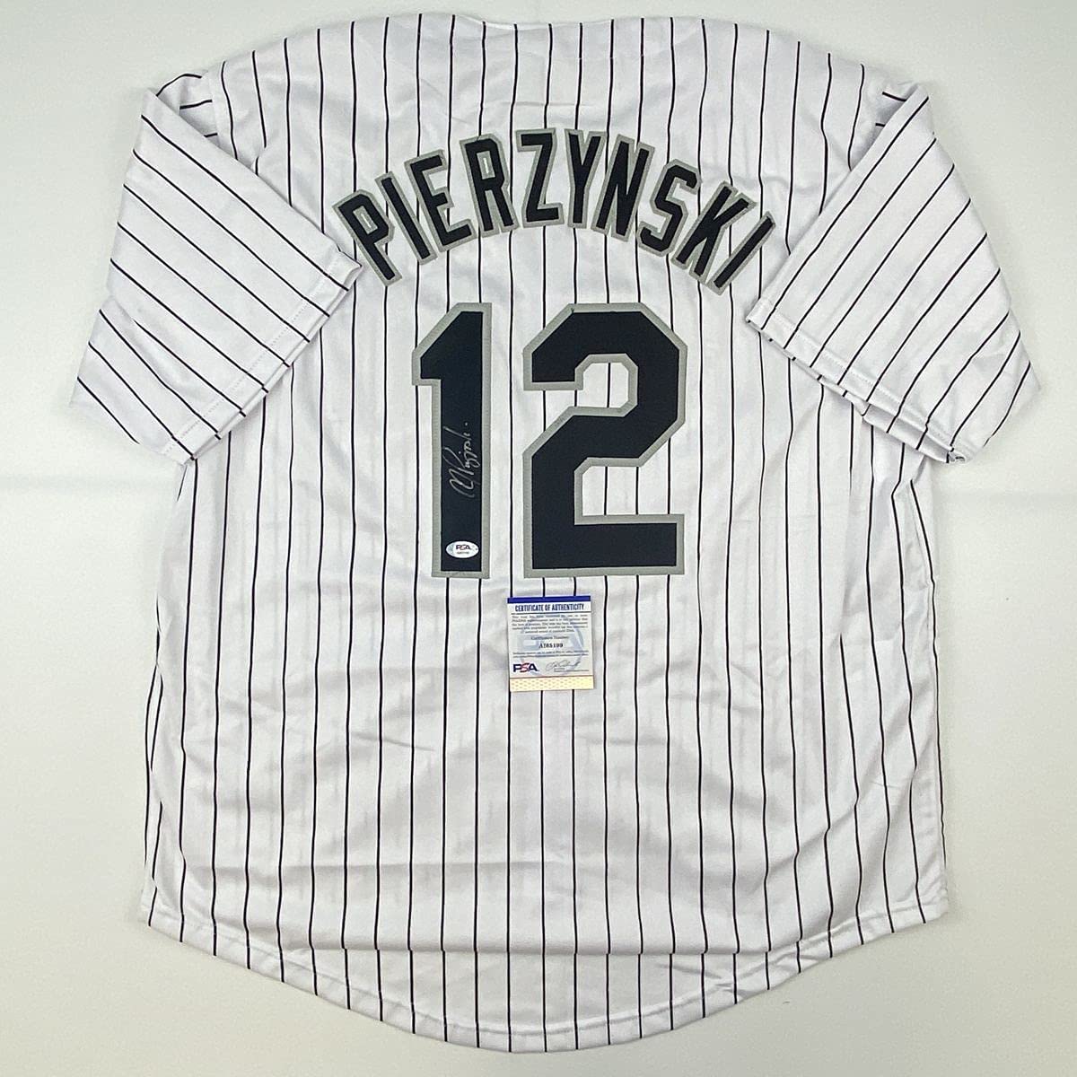 autographed-signed-aj-a-j-pierzynski-chicago-pinstripe-baseball-jersey-psa-dna-coa