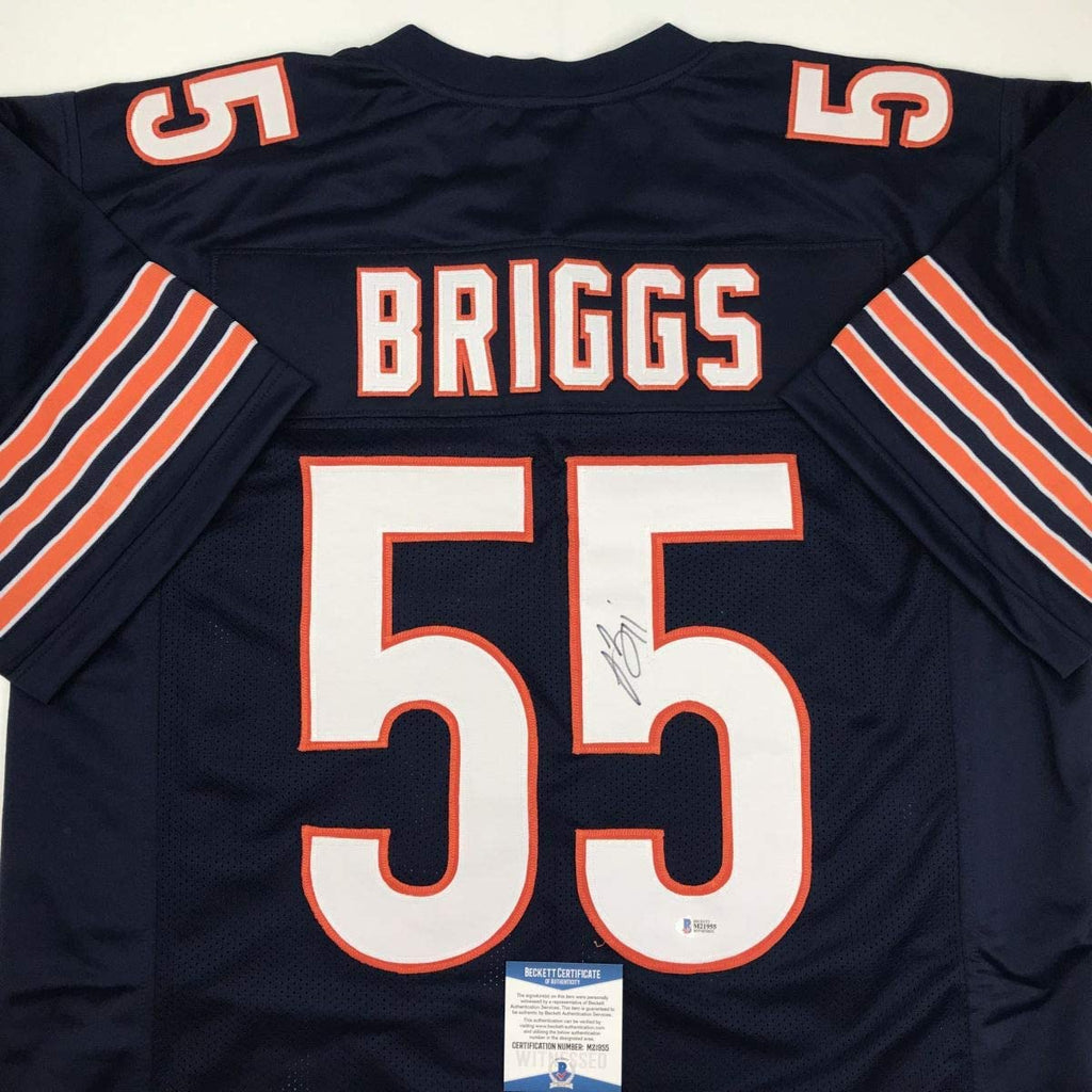 autographed-signed-lance-briggs-chicago-blue-football-jersey-beckett-bas-coa