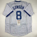 autographed-signed-andre-dawson-chicago-white-pinstripe-baseball-jersey-jsa-coa