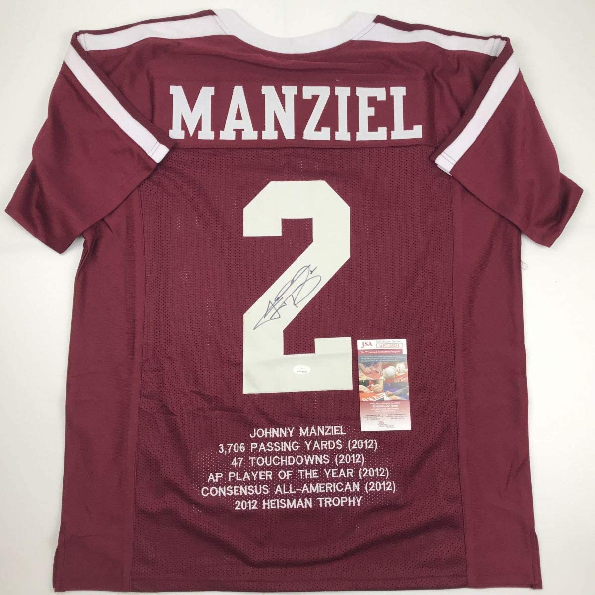 autographed-signed-johnny-manziel-texas-a-m-maroon-stat-college-football-jersey-jsa-coa