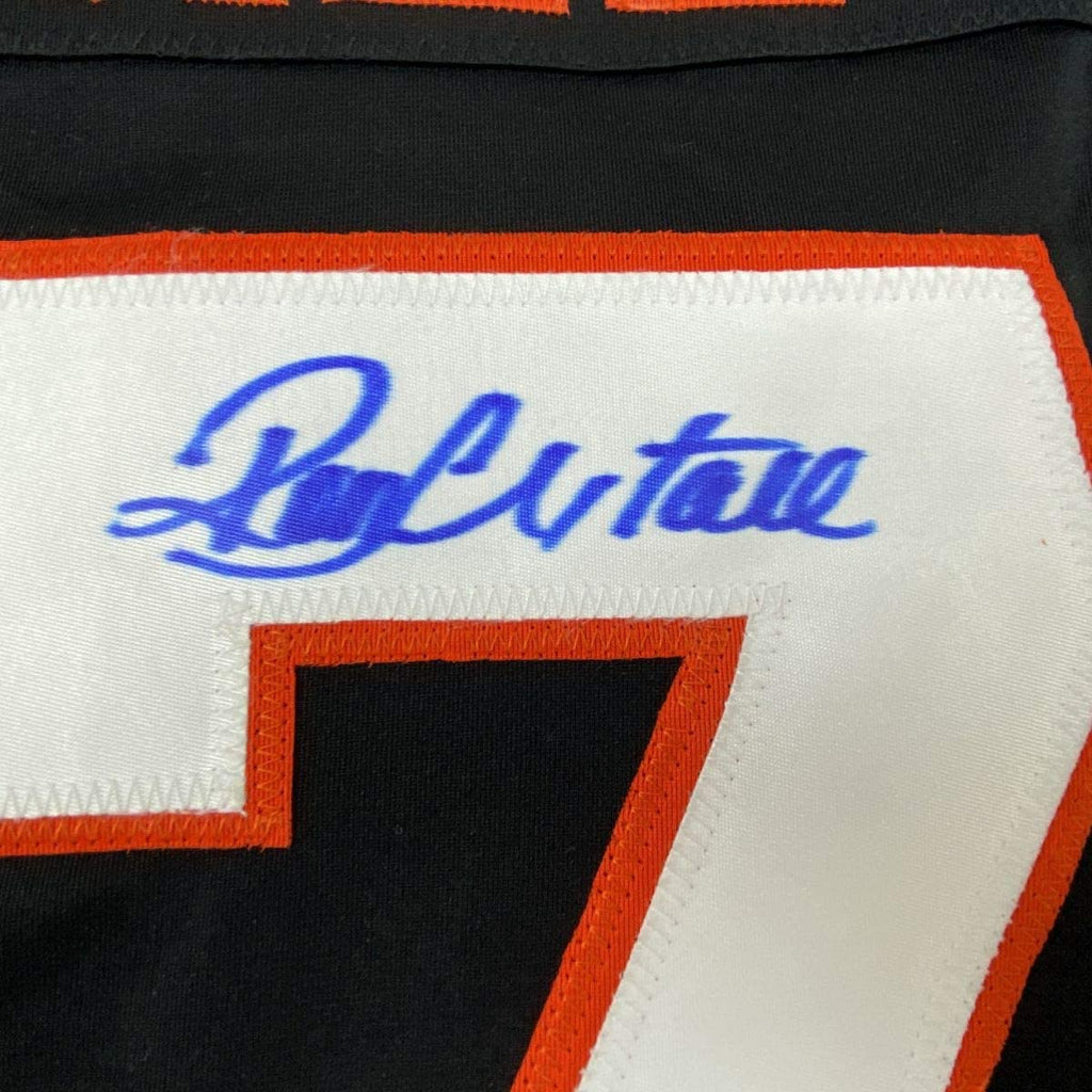 autographed-signed-ron-hextall-philadelphia-black-hockey-jersey-jsa-coa
