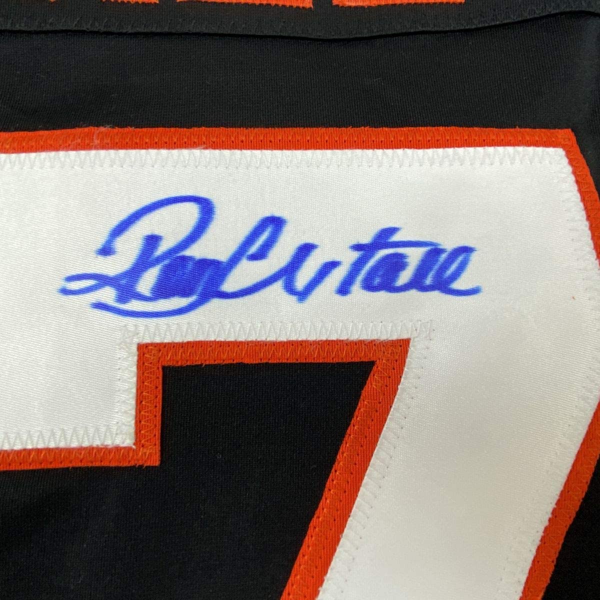 autographed-signed-ron-hextall-philadelphia-black-hockey-jersey-jsa-coa