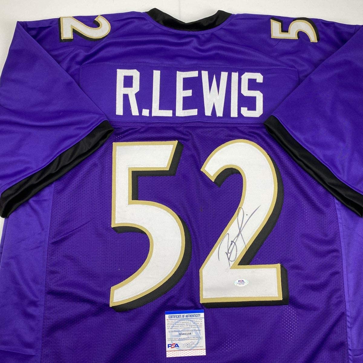 autographed-signed-ray-lewis-baltimore-purple-football-jersey-psa-dna-coa