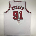autographed-signed-dennis-rodman-chicago-white-basketball-jersey-jsa-coa