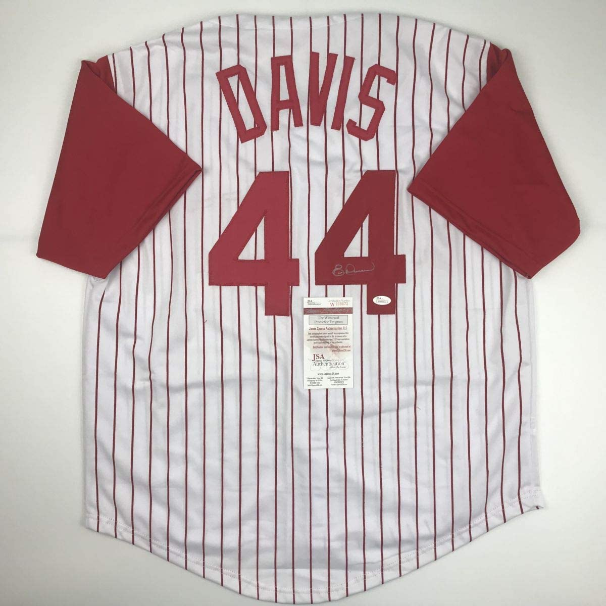 autographed-signed-eric-davis-cincinnati-pinstripe-baseball-jersey-jsa-coa