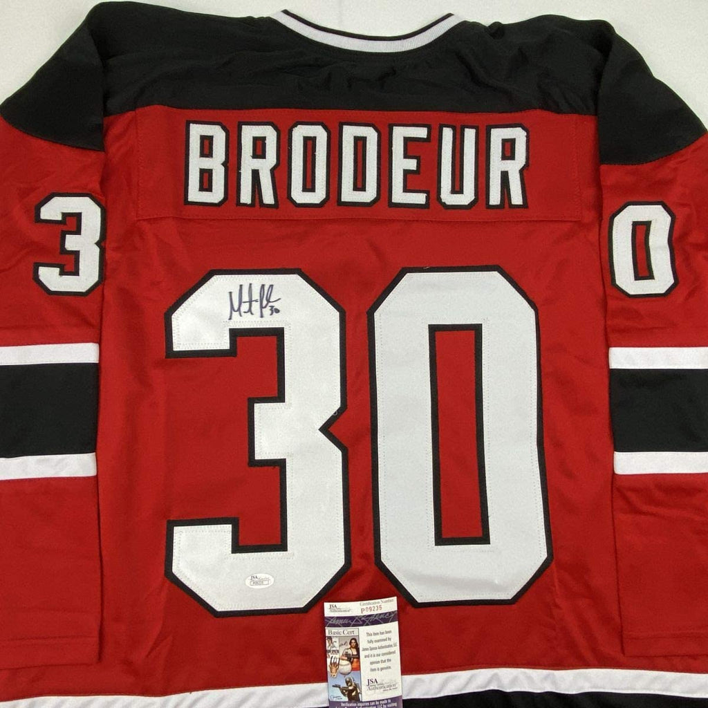 autographed-signed-martin-marty-brodeur-new-jersey-red-hockey-jersey-jsa-coa
