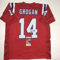 autographed-signed-steve-grogan-new-england-red-football-jersey-jsa-coa