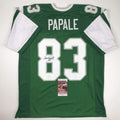 autographed-signed-vince-papale-philadelphia-green-football-jersey-jsa-coa