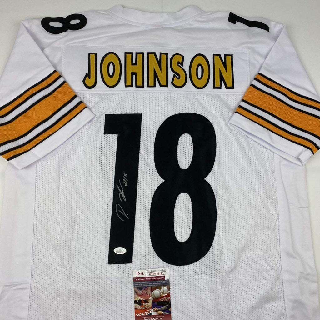 autographed-signed-diontae-johnson-pittsburgh-white-football-jersey-jsa-coa