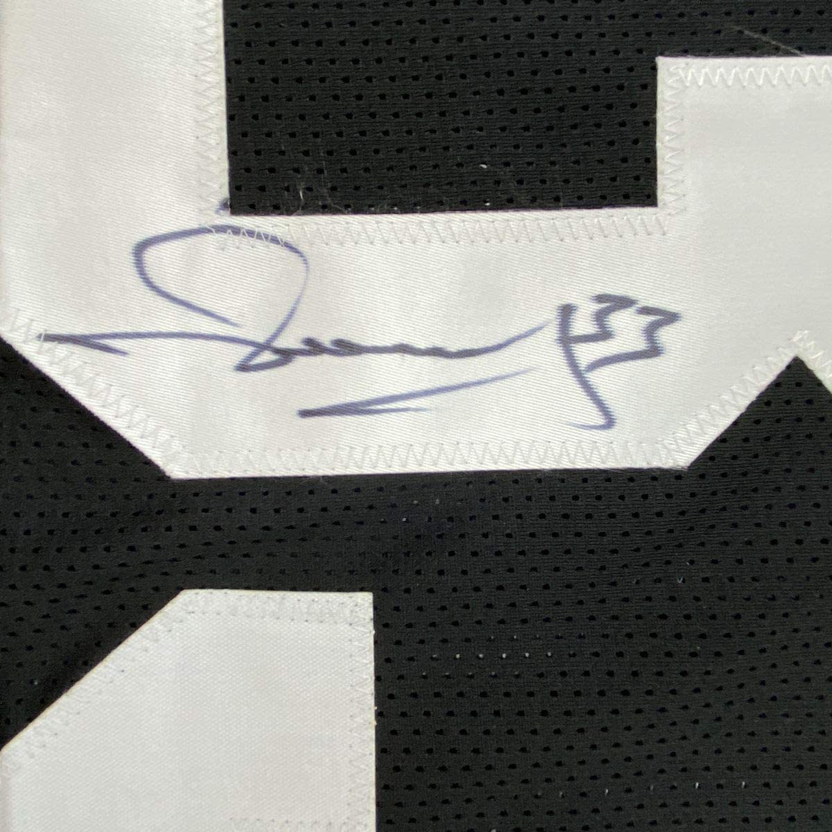 autographed-signed-merril-hoge-pittsburgh-black-football-jersey-jsa-coa