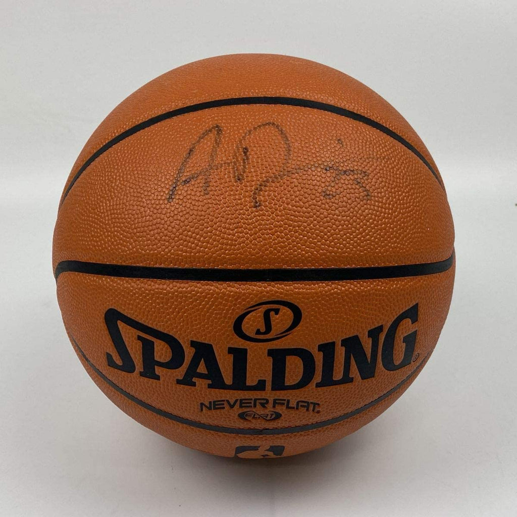autographed-signed-anthony-davis-los-angeles-lakers-full-size-spalding-basketball-jsa-coa-holo