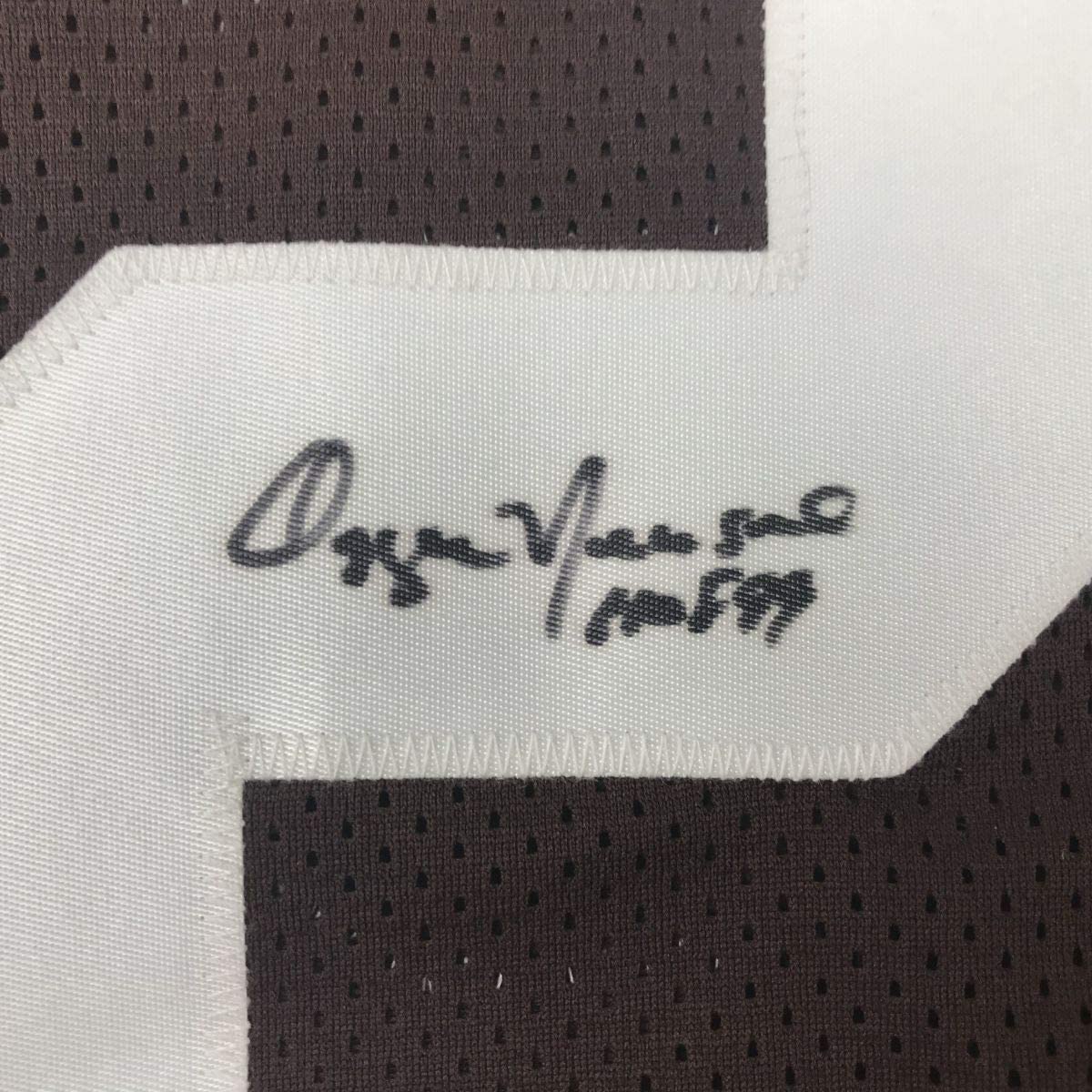 autographed-signed-ozzie-newsome-hof-99-cleveland-football-brown-jersey-jsa-coa