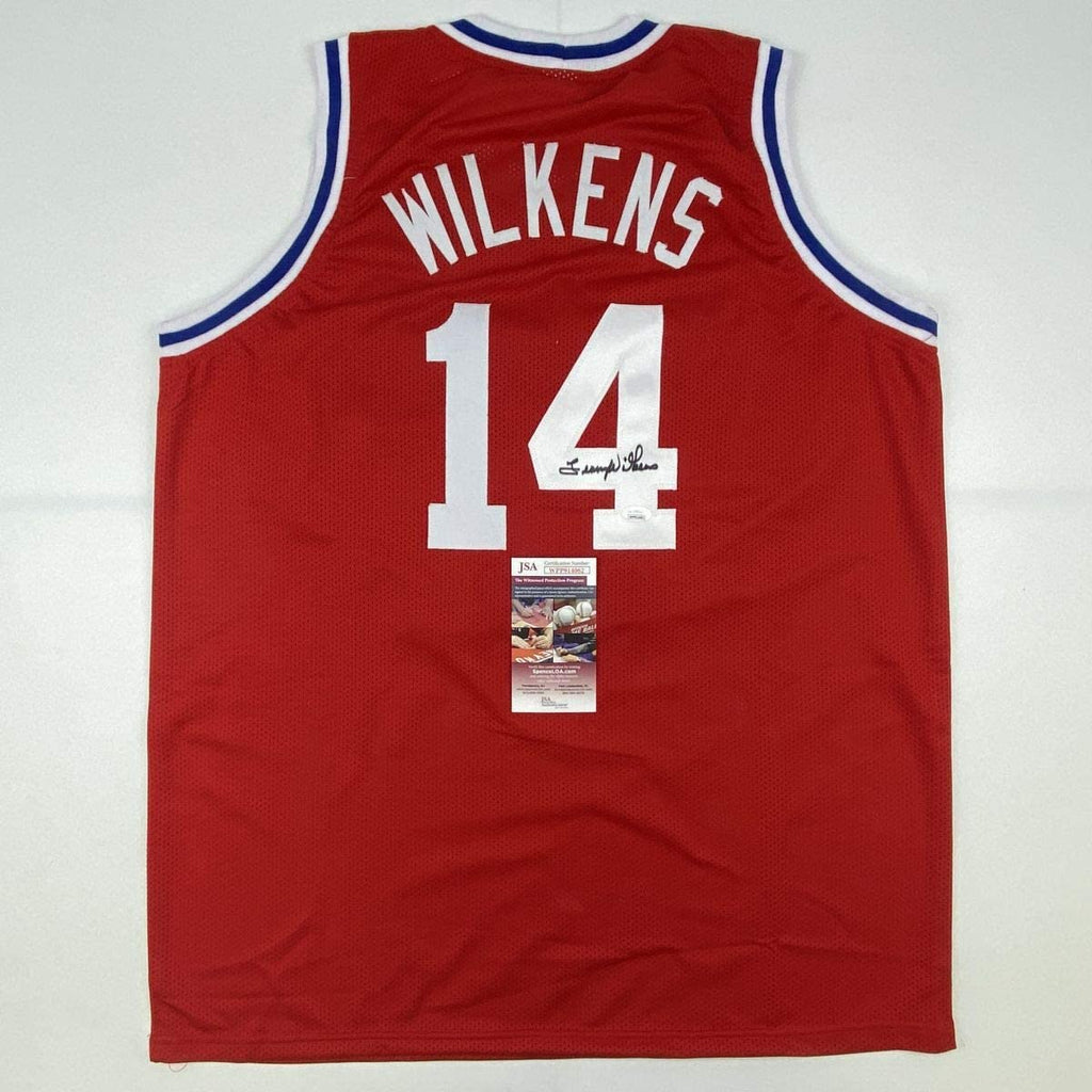 autographed-signed-lenny-wilkens-st-louis-red-basketball-jersey-jsa-coa