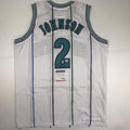 autographed-signed-larry-johnson-charlotte-white-basketball-jersey-psa-dna-coa