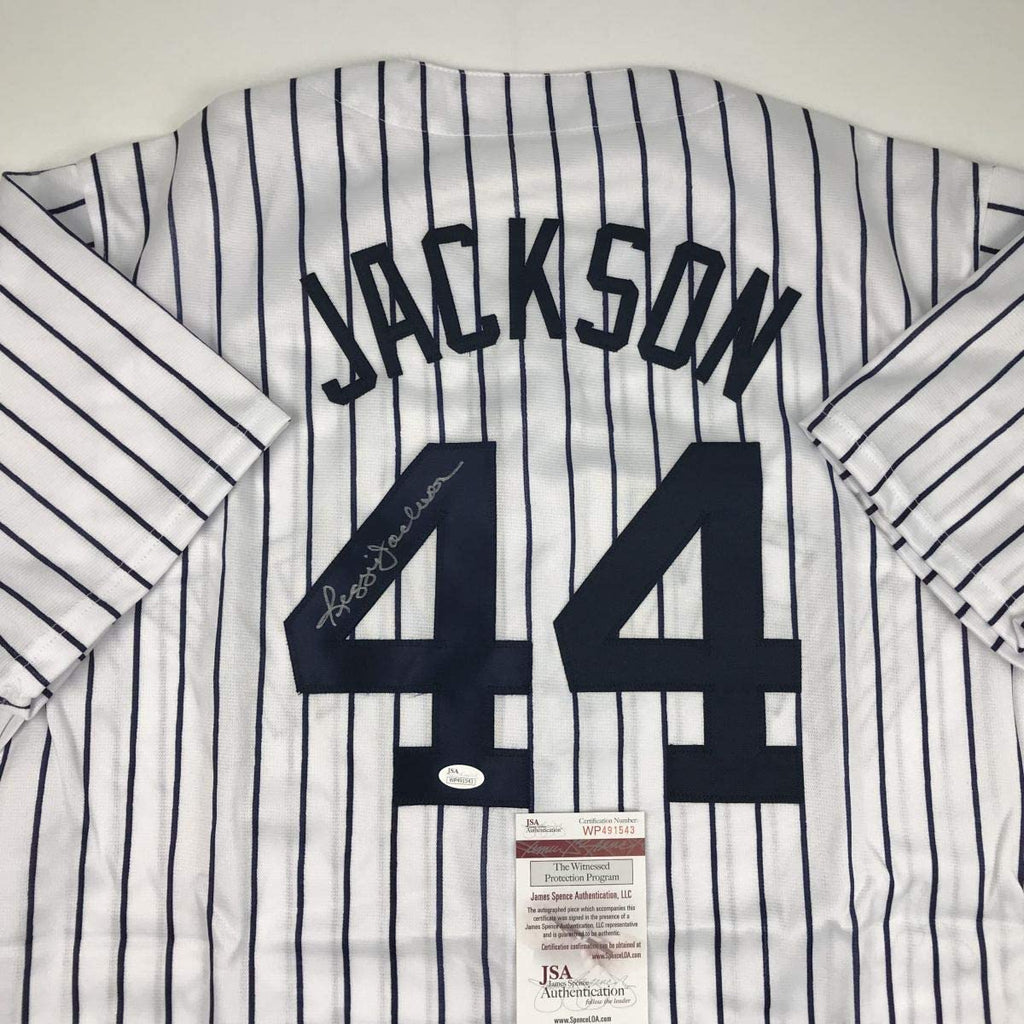 autographed-signed-reggie-jackson-new-york-ny-pinstripe-baseball-jersey-jsa-coa