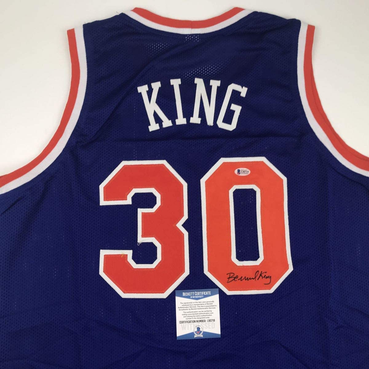 autographed-signed-bernard-king-new-york-blue-basketball-jersey-beckett-bas-coa