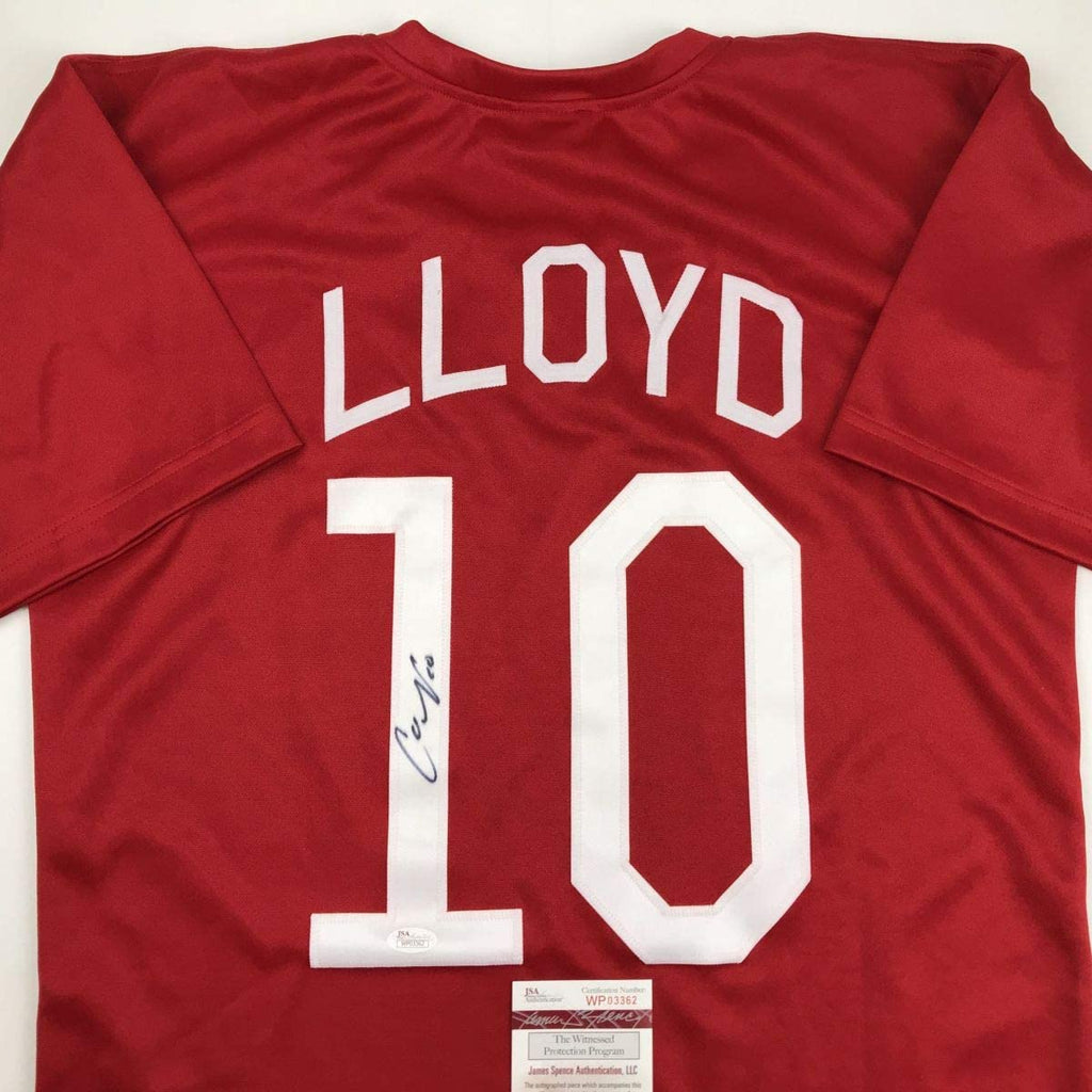 autographed-signed-carli-lloyd-red-soccer-team-usa-world-cup-jersey-jsa-coa