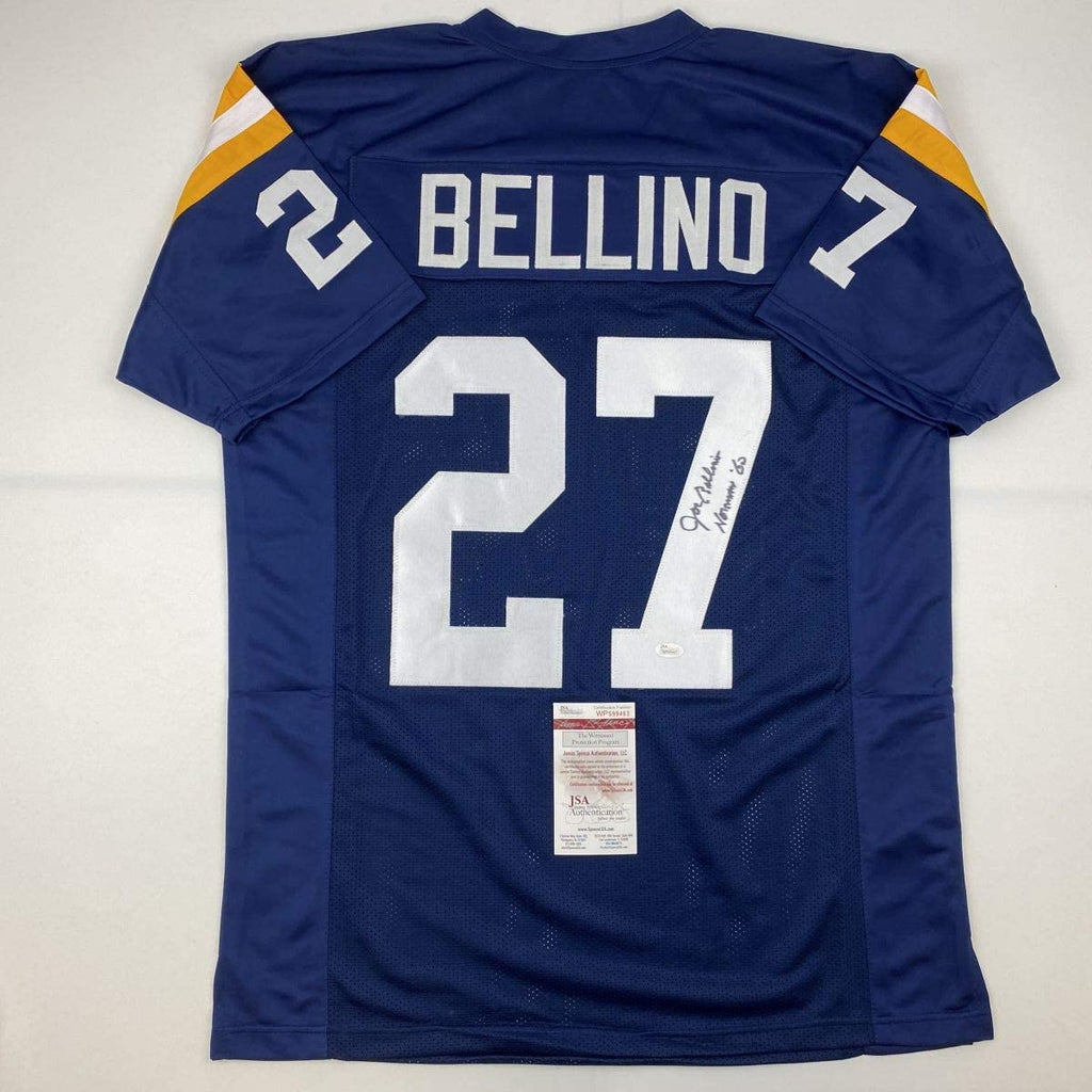 autographed-signed-joe-bellino-heisman-60-navy-blue-college-football-jersey-jsa-coa
