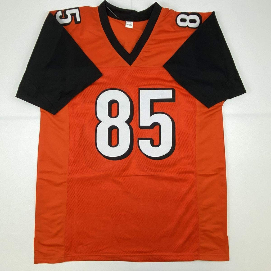 autographed-signed-chad-johnson-ochocinco-cincinnati-orange-football-jersey-jsa-coa
