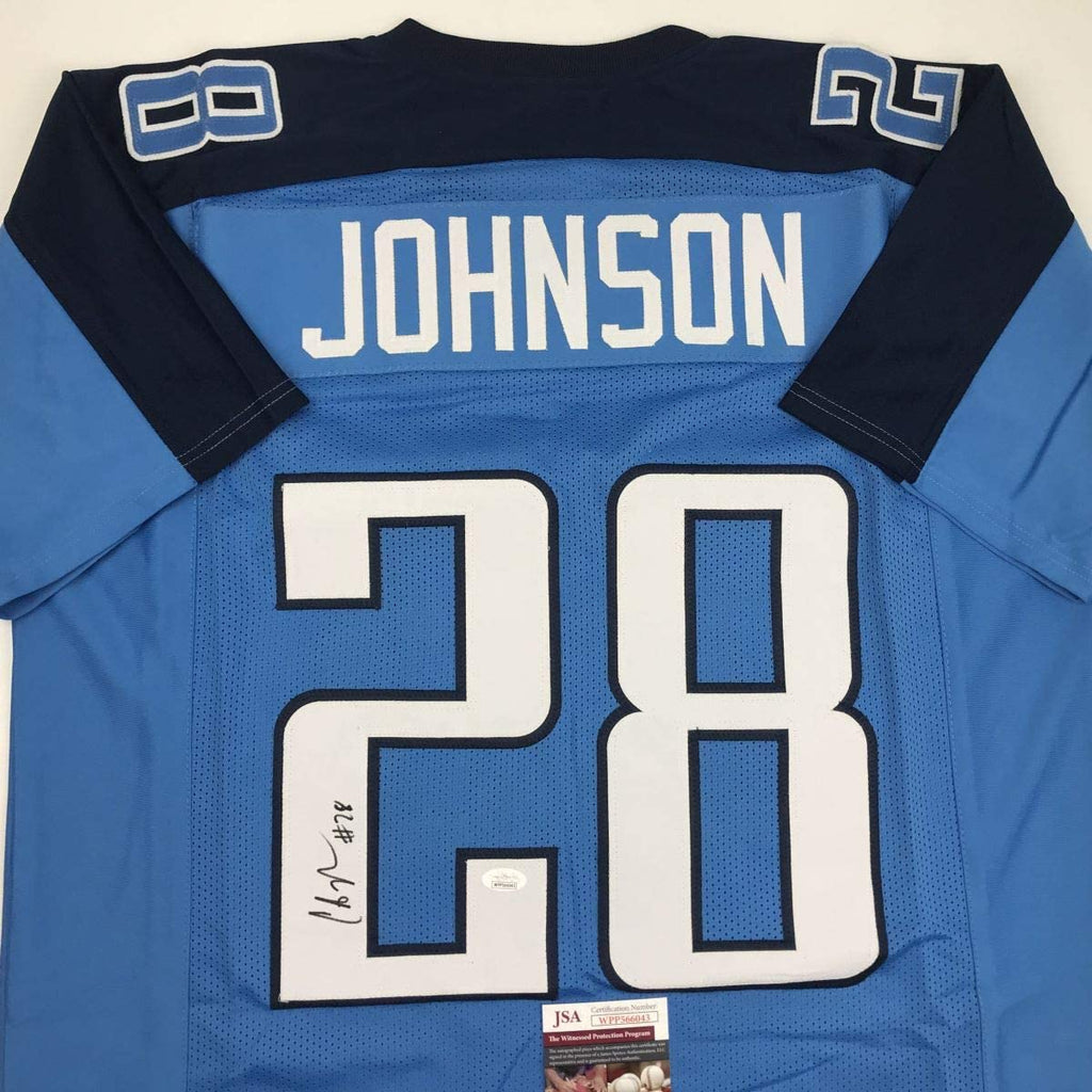 autographed-signed-chris-johnson-tennessee-powder-blue-football-jersey-jsa-coa