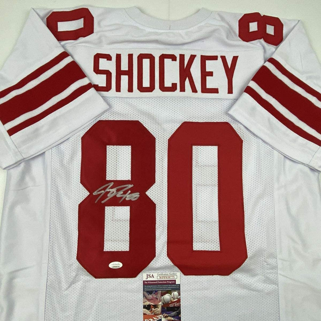 autographed-signed-jeremy-shockey-new-york-white-football-jersey-jsa-coa