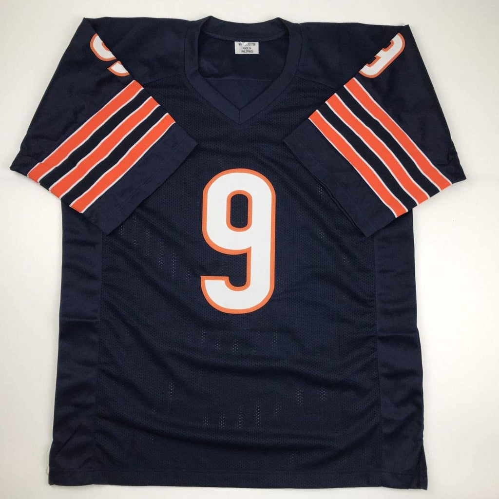 autographed-signed-jim-mcmahon-chicago-blue-football-jersey-beckett-bas-coa