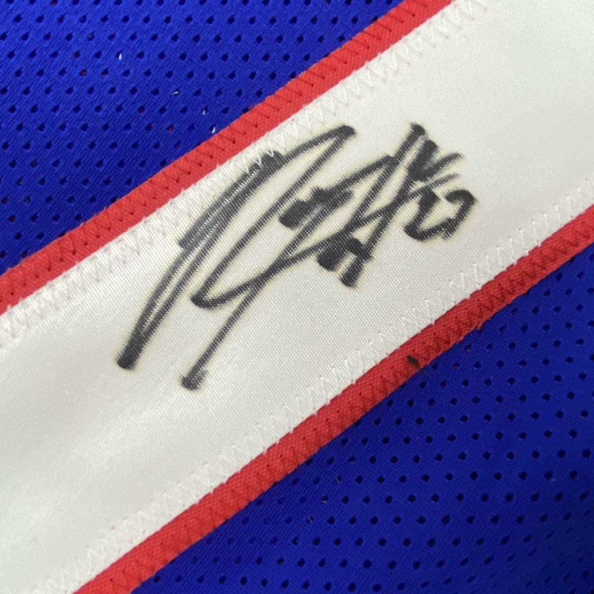 autographed-signed-rodney-hampton-new-york-blue-football-jersey-jsa-coa
