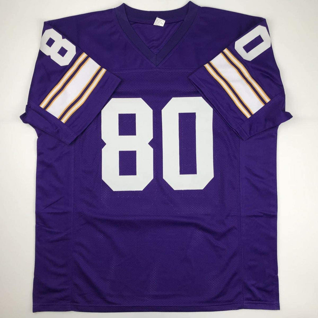 autographed-signed-cris-carter-minnesota-purple-football-jersey-jsa-coa