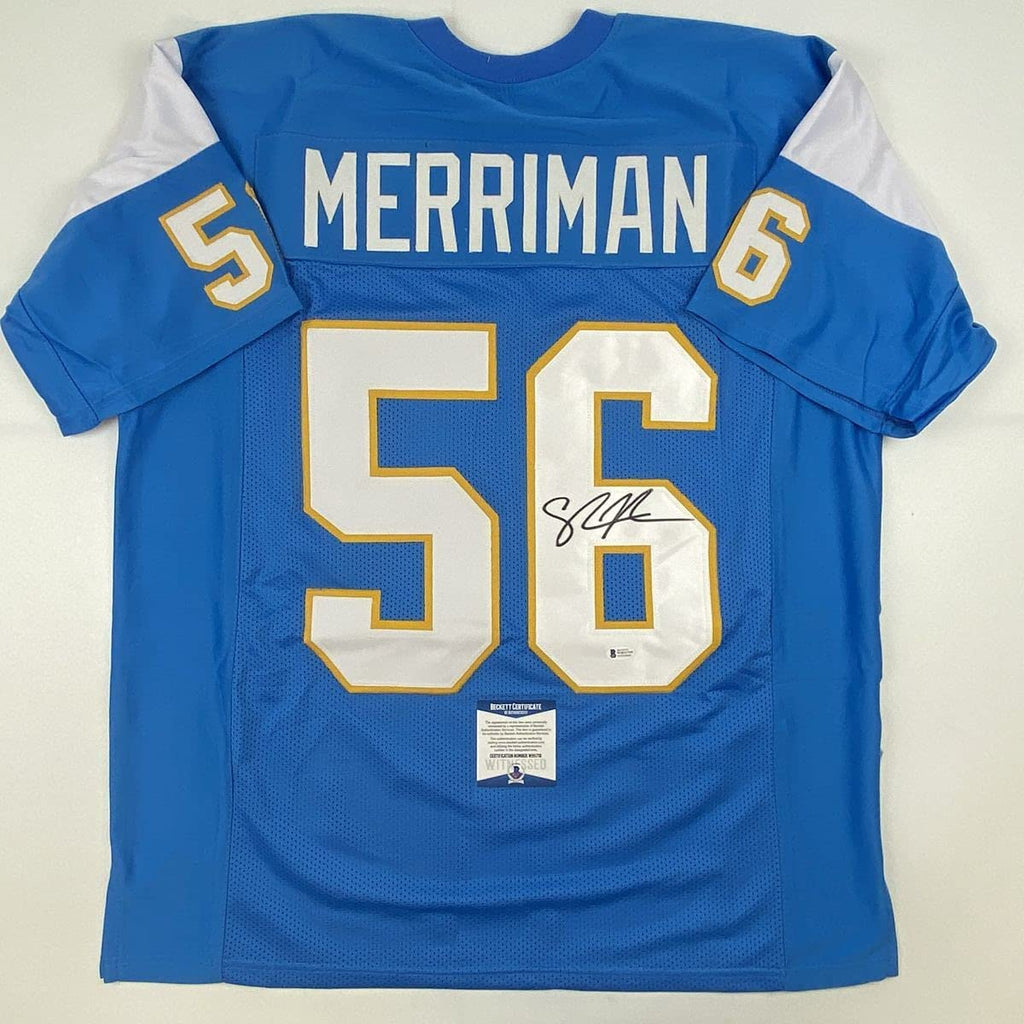 autographed-signed-shawne-merriman-san-diego-powder-blue-football-jersey-beckett-bas-coa