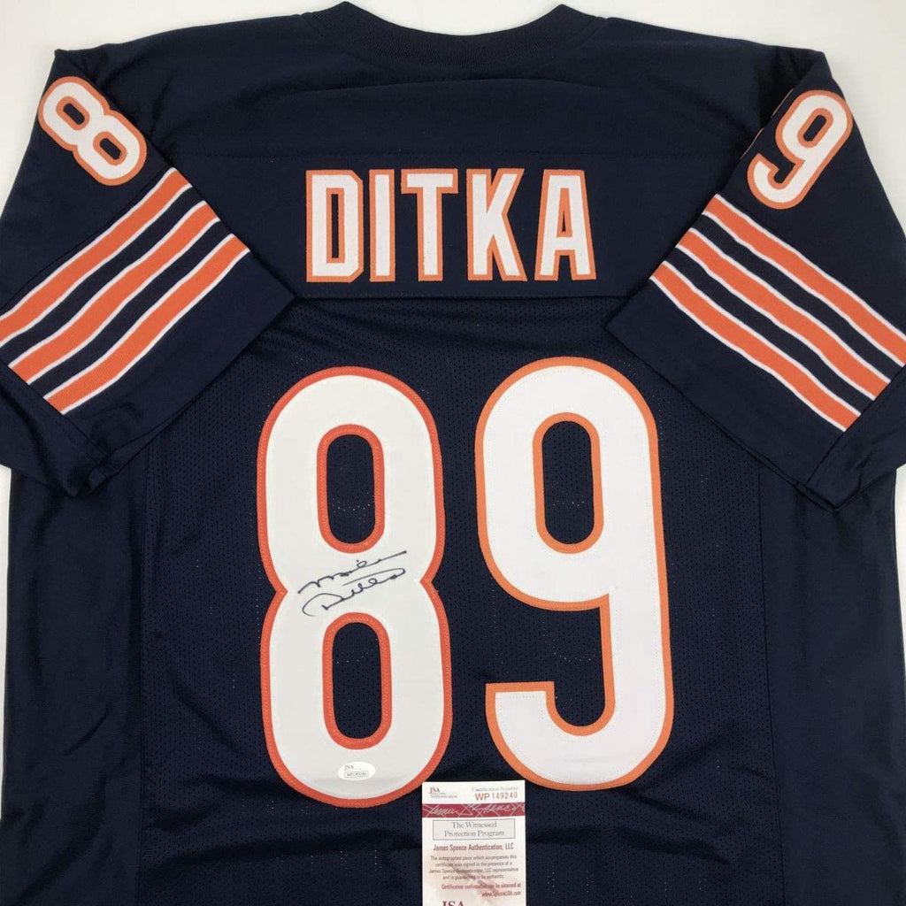 autographed-signed-mike-ditka-chicago-blue-football-jersey-jsa-coa