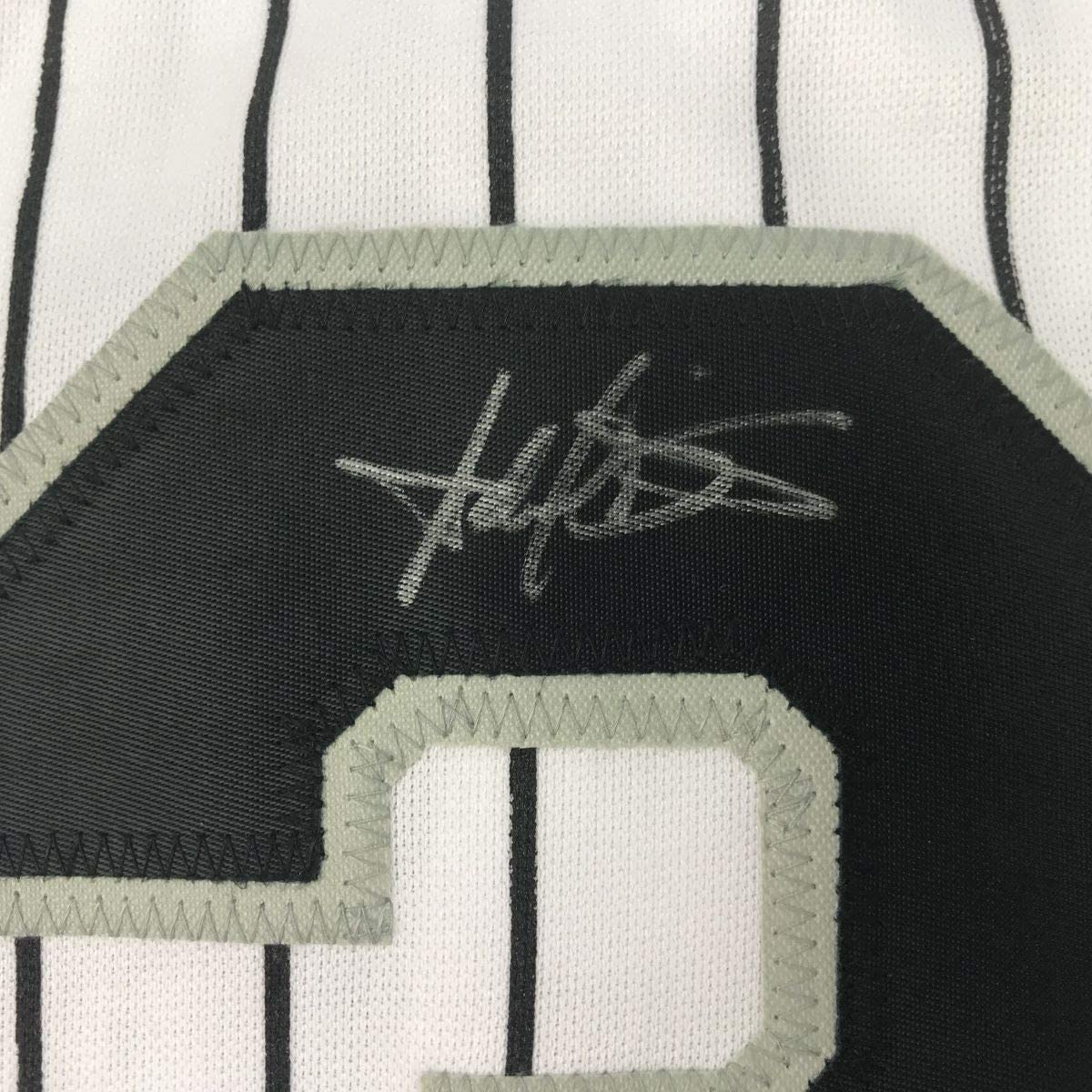 autographed-signed-harold-baines-chicago-pinstripe-baseball-jersey-beckett-bas-coa