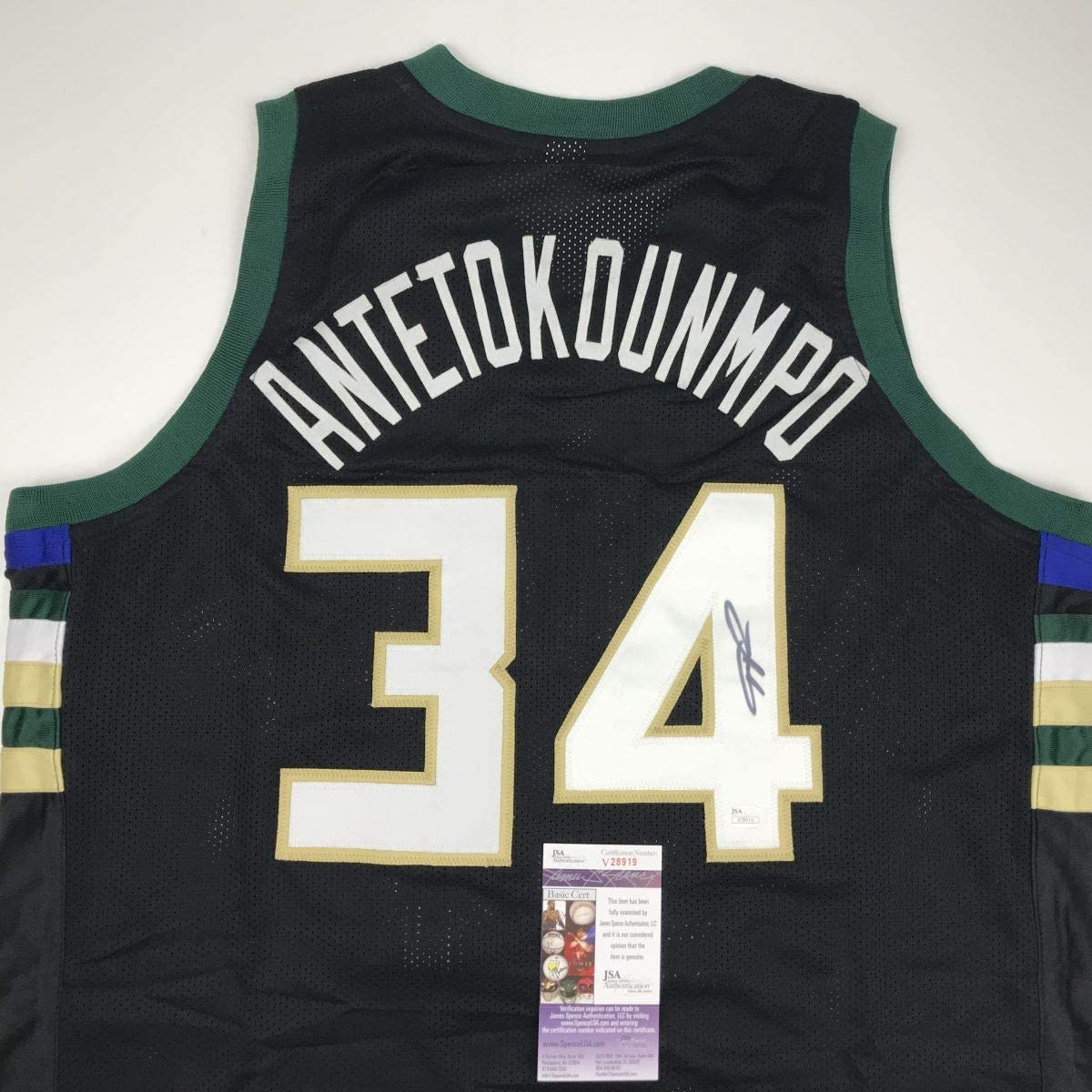autographed-signed-giannis-antetokounmpo-milwaukee-black-custom-basketball-jersey-jsa-coa