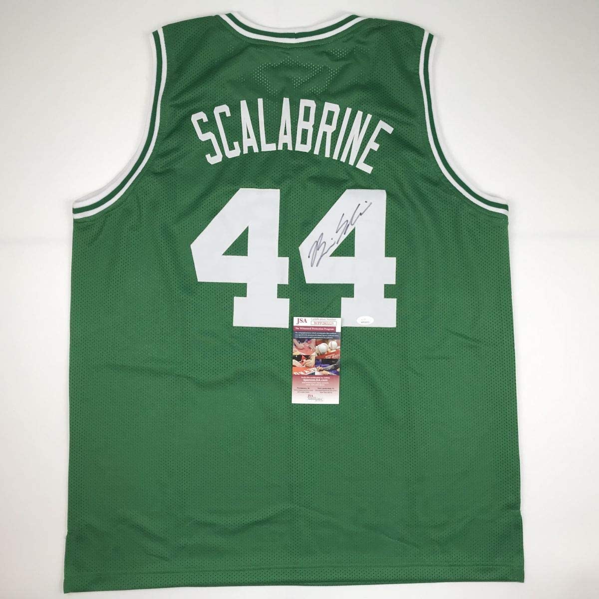 autographed-signed-brian-scalabrine-boston-green-basketball-jersey-jsa-coa