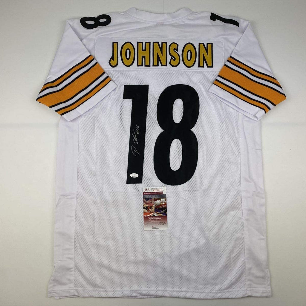 autographed-signed-diontae-johnson-pittsburgh-white-football-jersey-jsa-coa