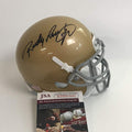 autographed-signed-rudy-ruettiger-notre-dame-irish-football-mini-helmet-jsa-coa