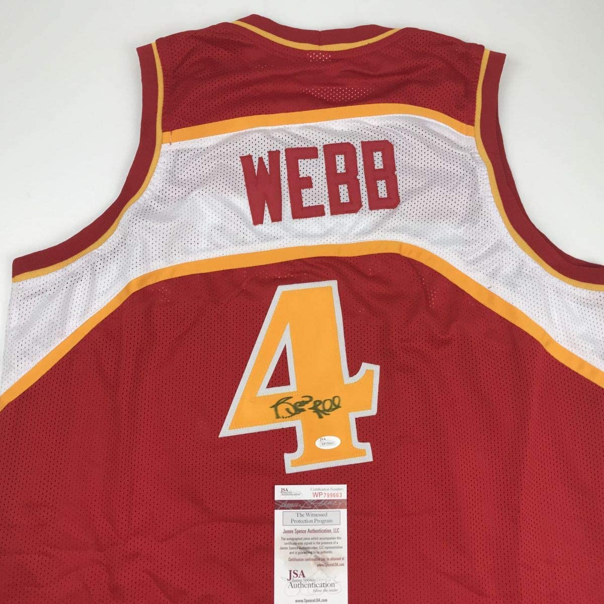 autographed-signed-spud-webb-atlanta-red-basketball-jersey-jsa-coa