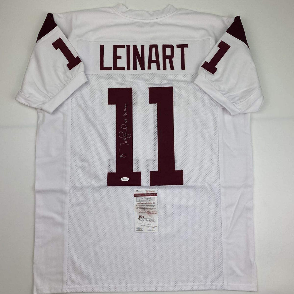 autographed-signed-matt-leinart-04-heisman-usc-southen-cal-white-college-football-jersey-jsa-coa