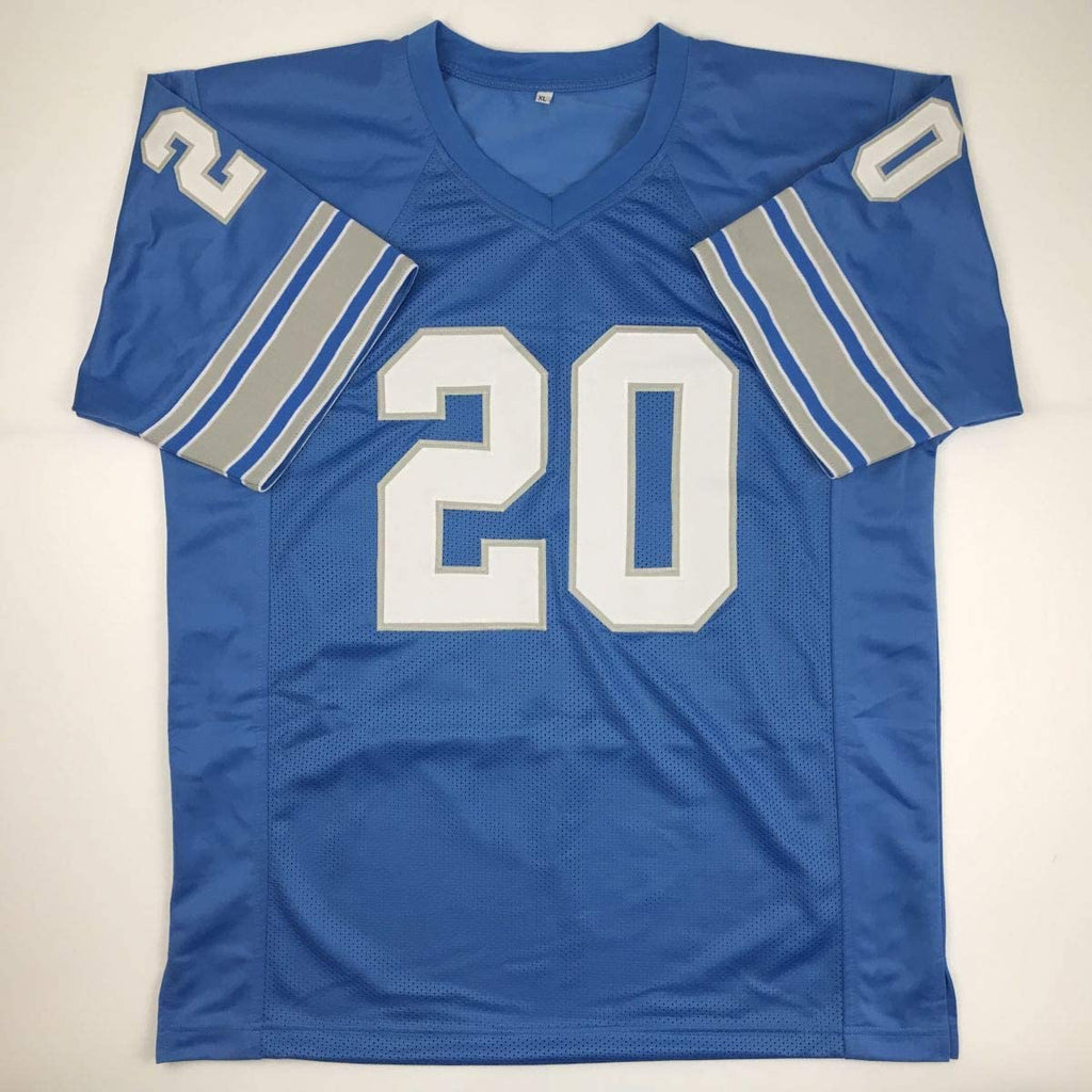 autographed-signed-billy-sims-80-roy-detroit-blue-football-jersey-jsa-coa
