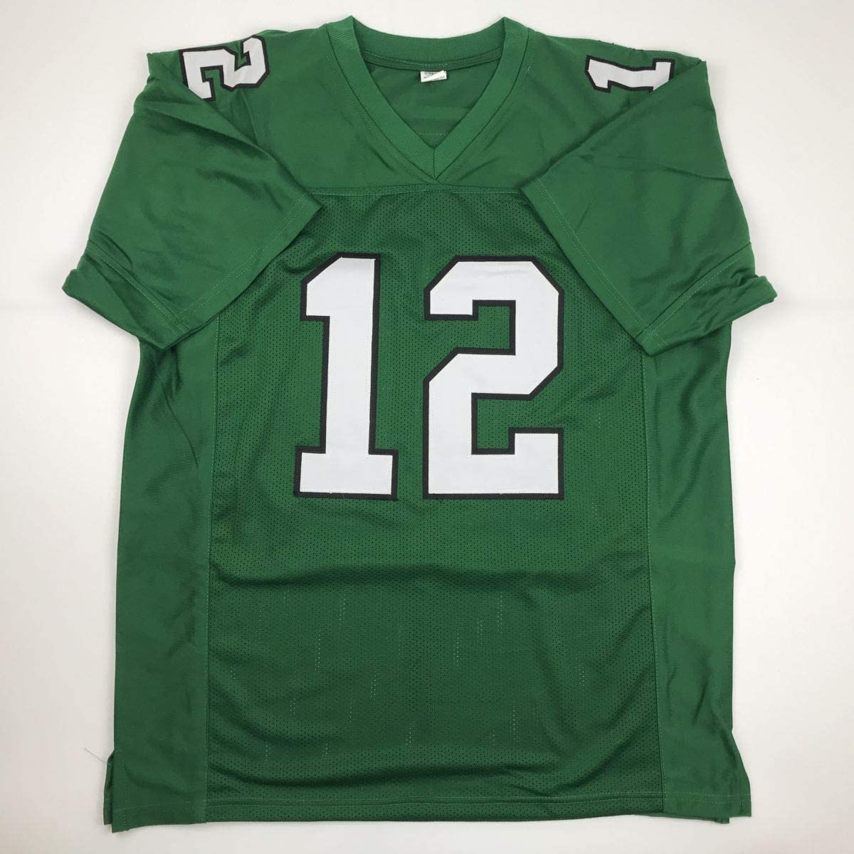 autographed-signed-randall-cunningham-philadelphia-green-football-jersey-jsa-coa