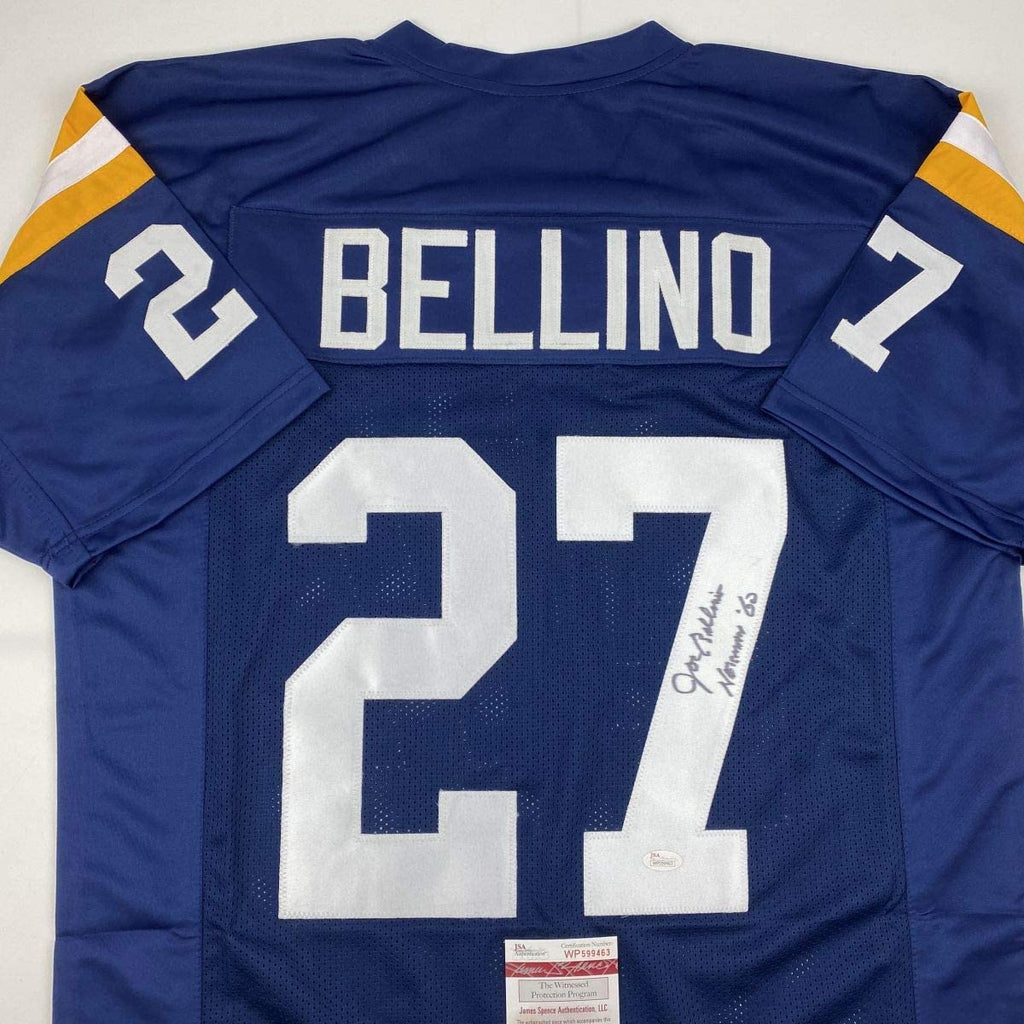 autographed-signed-joe-bellino-heisman-60-navy-blue-college-football-jersey-jsa-coa