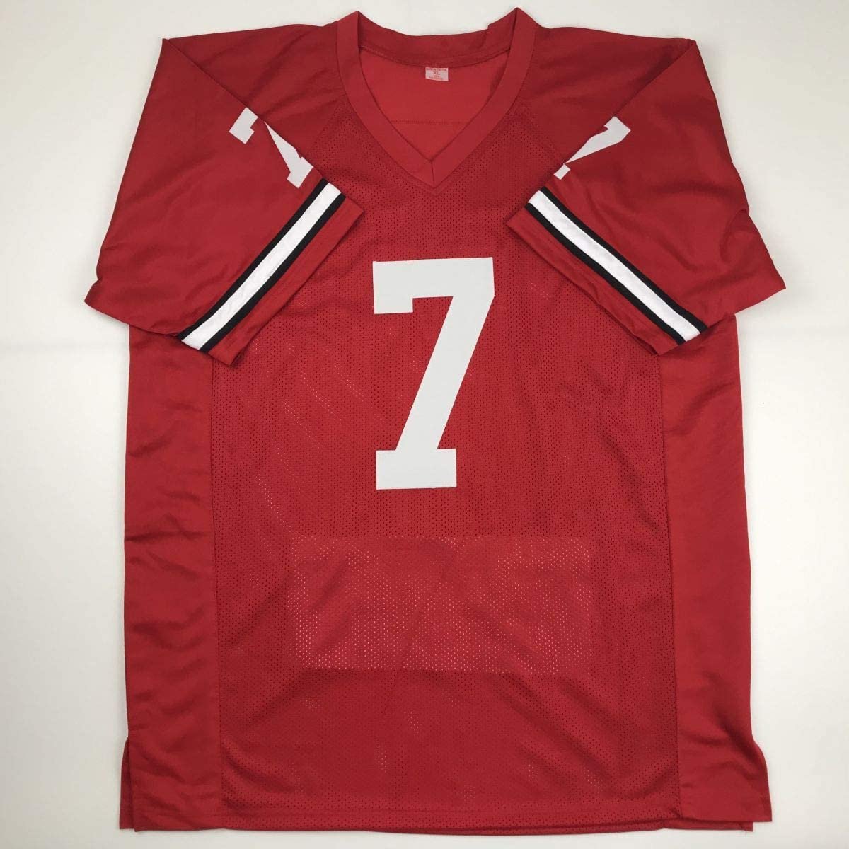 autographed-signed-rodney-hampton-georgia-red-stat-college-football-jersey-psa-dna-coa
