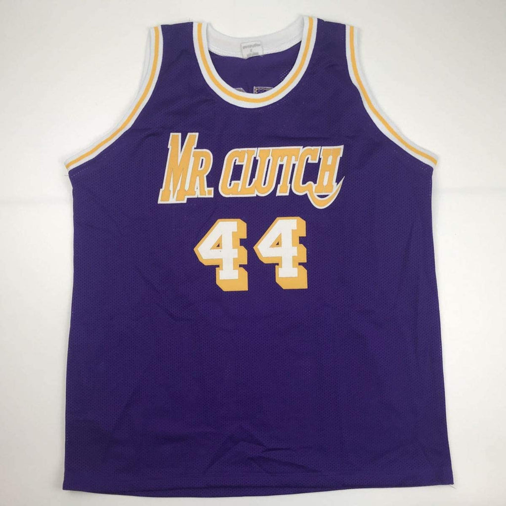 autographed-signed-jerry-west-los-angeles-la-purple-basketball-jersey-jsa-coa