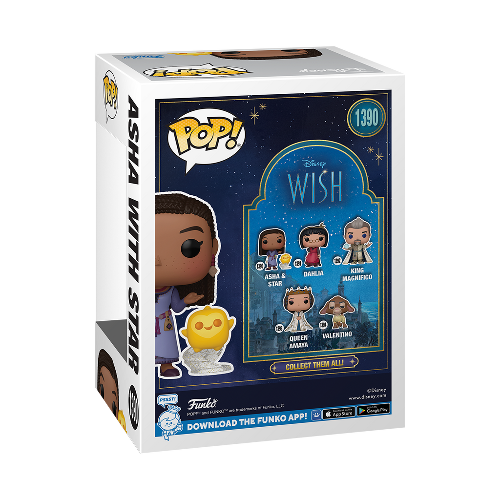 POP! & Buddy: Wish - Asha w/ Star